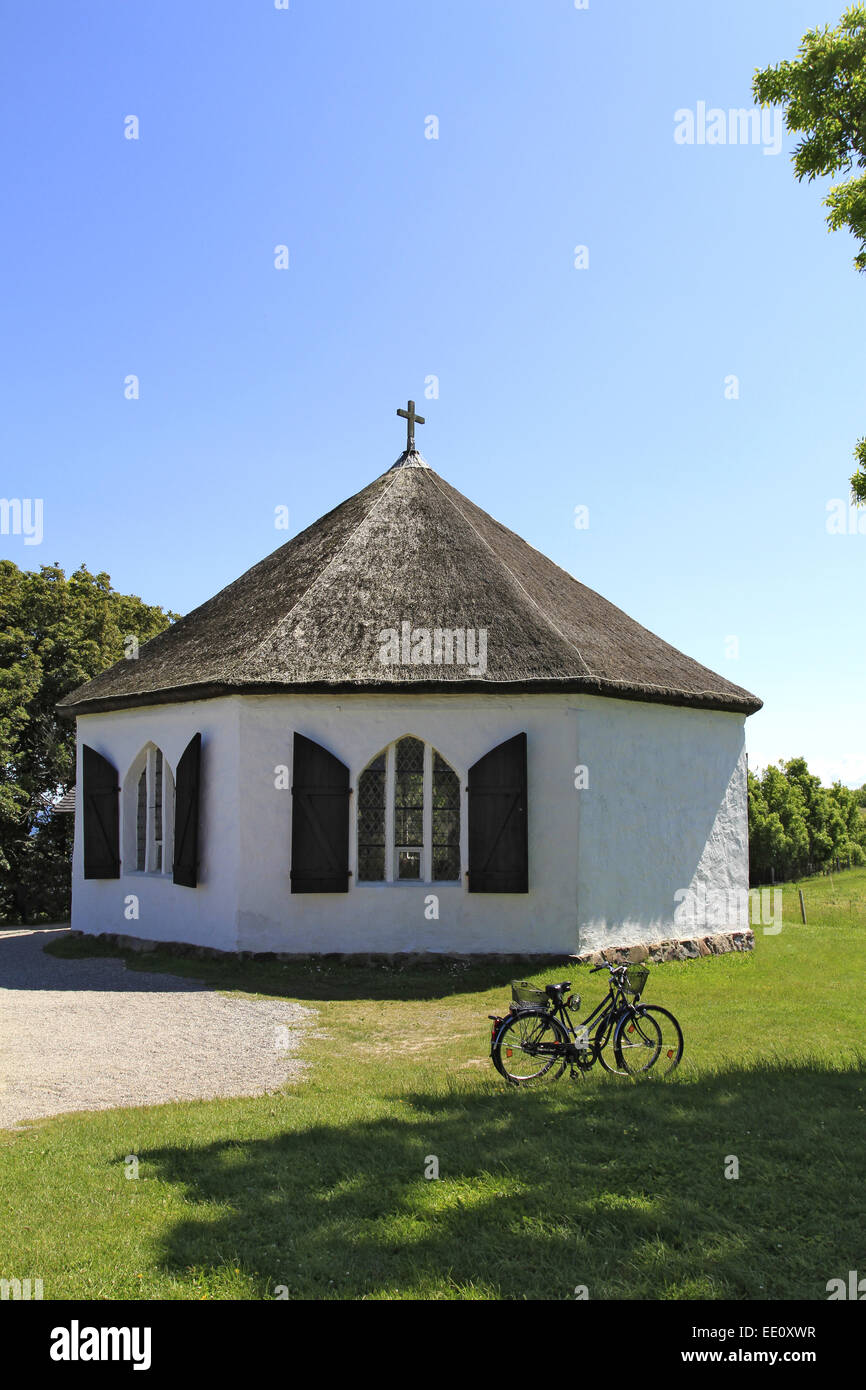 Dorf Vitt, Vitter Kapelle, Kap Arkona, Insel Ruegen, Mecklenburg-Vorpommern, Deutschland Stock Photo