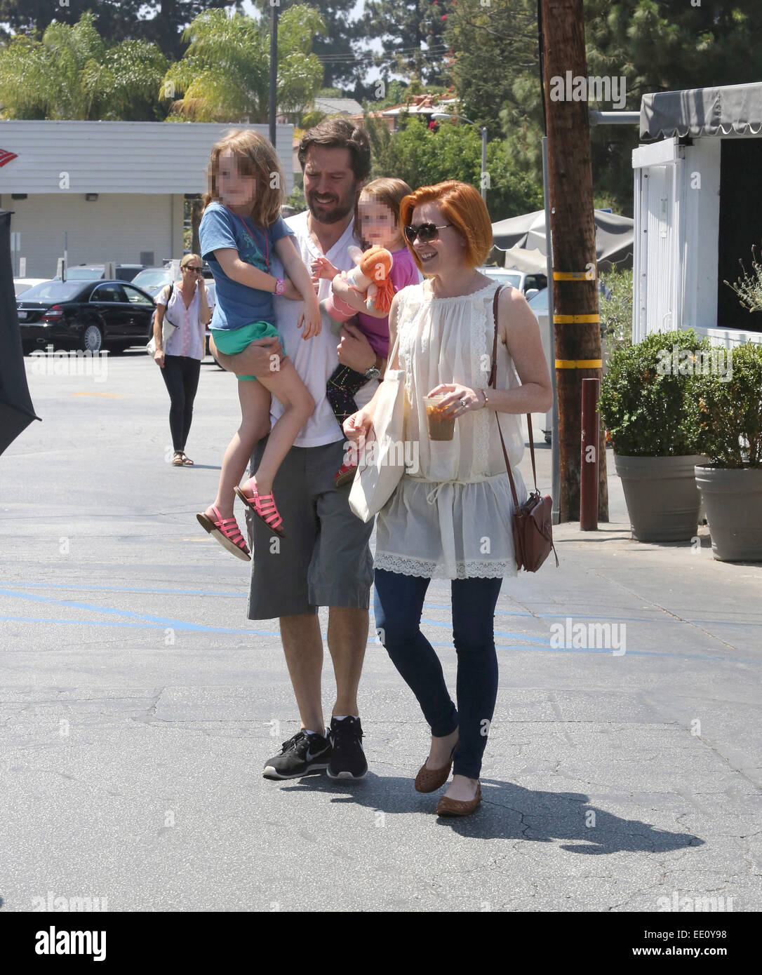 Alyson hannigan and family hires stock photography and images Alamy