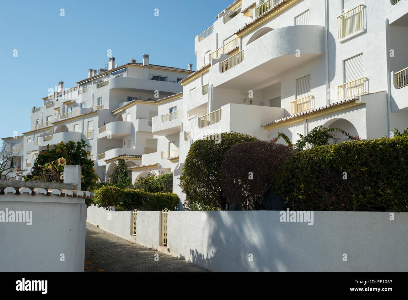 the ocean club in praia da luz where madeleine mccann went missing on the evening of 3 May 2007 Stock Photo