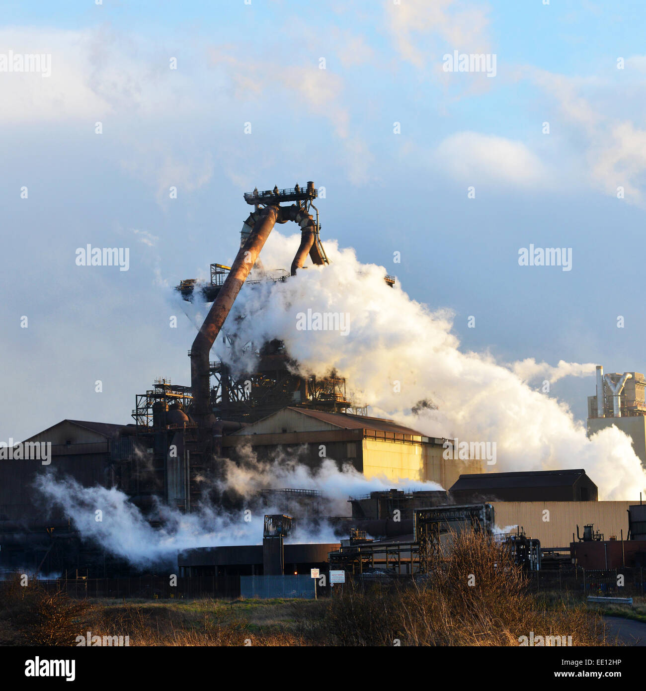 Redcar Steelworks, Redcar, Cleveland. UK Stock Photo