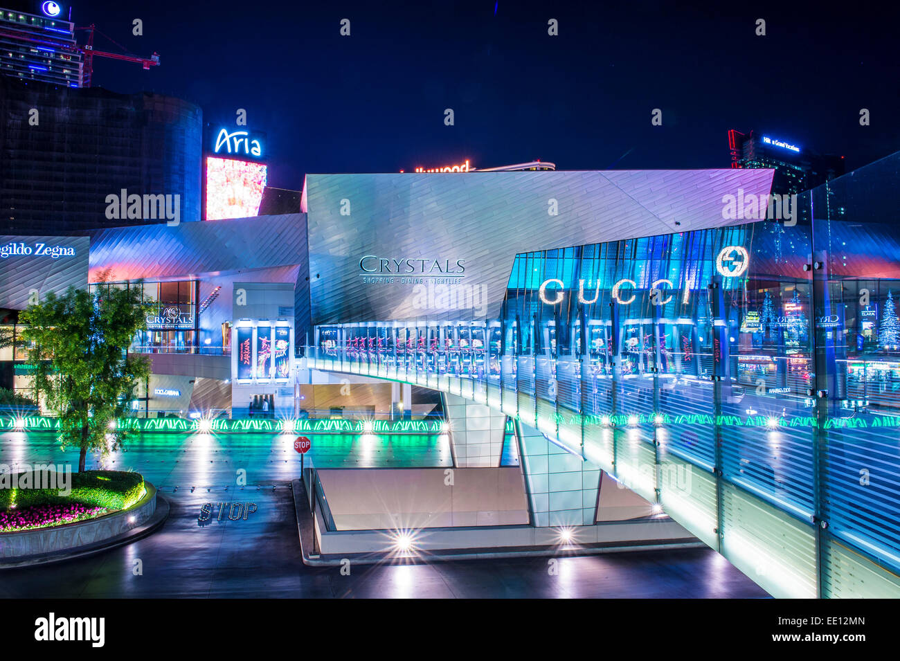 The Crystals mall in Las Vegas Stock Photo Alamy