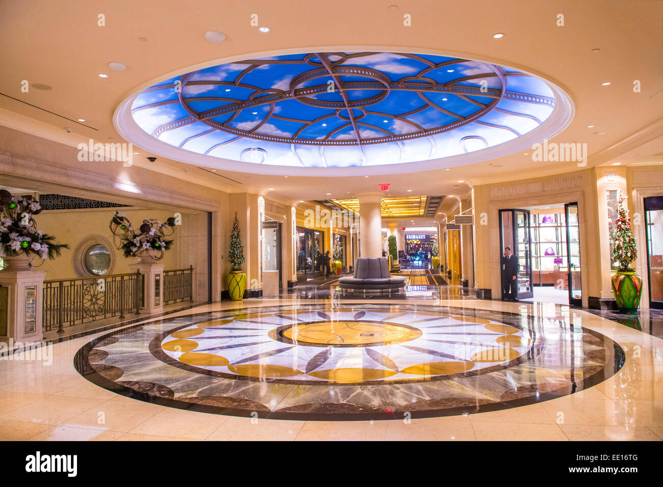 The interior of Palazzo hotel and Casino in Las Vegas Stock Photo - Alamy