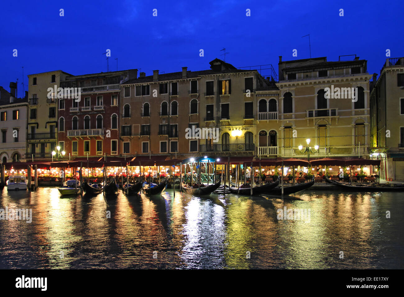 Canale Grande in Venedig, Italien Stock Photo