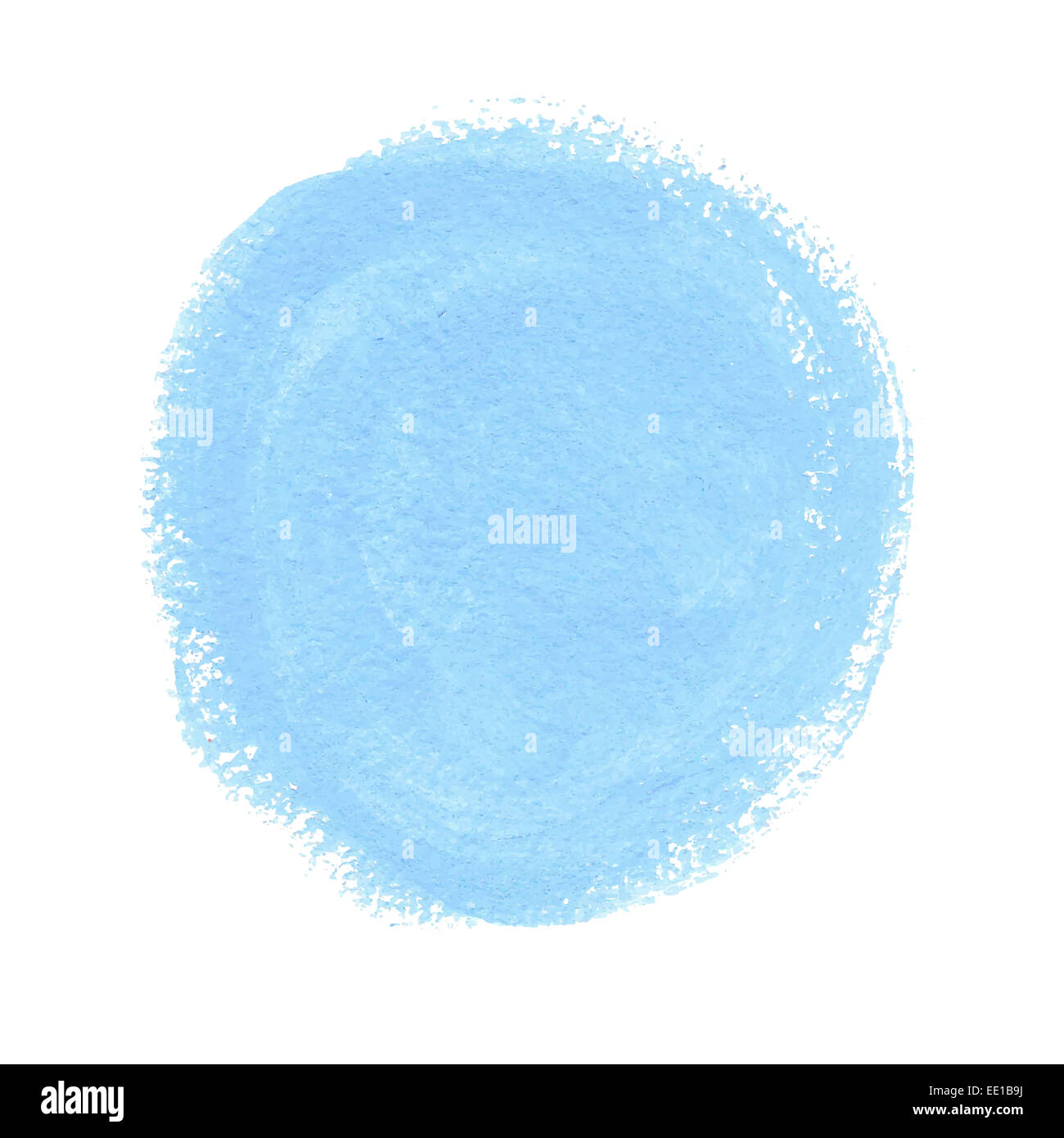 Cyan acrylic paint vector circle Stock Photo Alamy