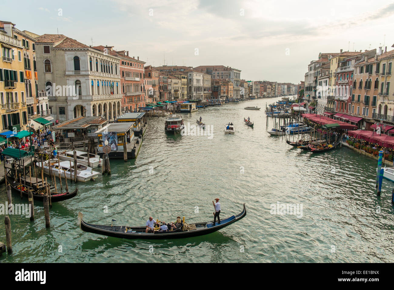 Canal Grande, Venice, Veneto Region, Italy Stock Photo