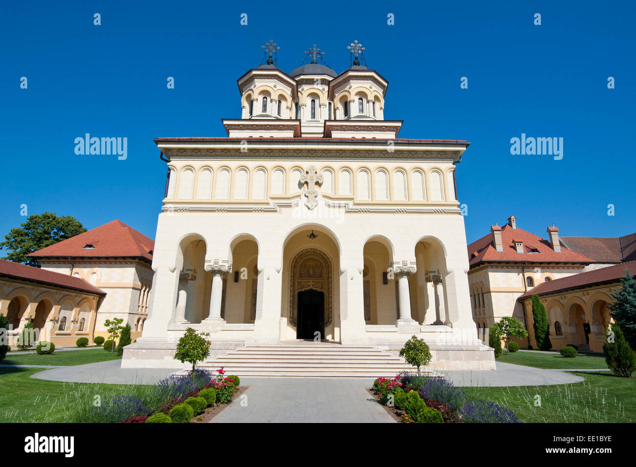 Coronation Cathedral, Alba Iulia, Transylvania, Romania Stock Photo