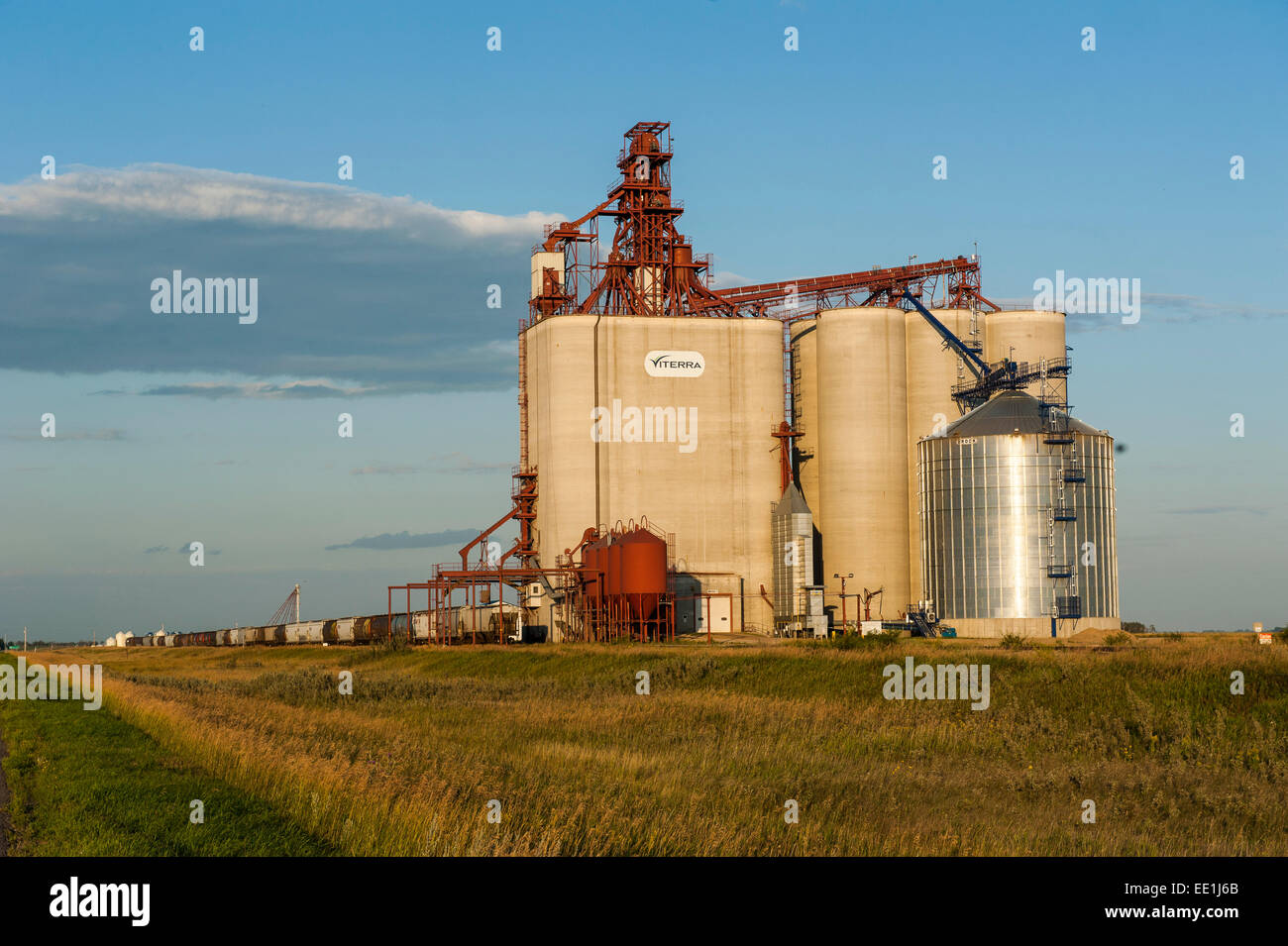 Giant mill in Saskatchewan, Canada, North America Stock Photo