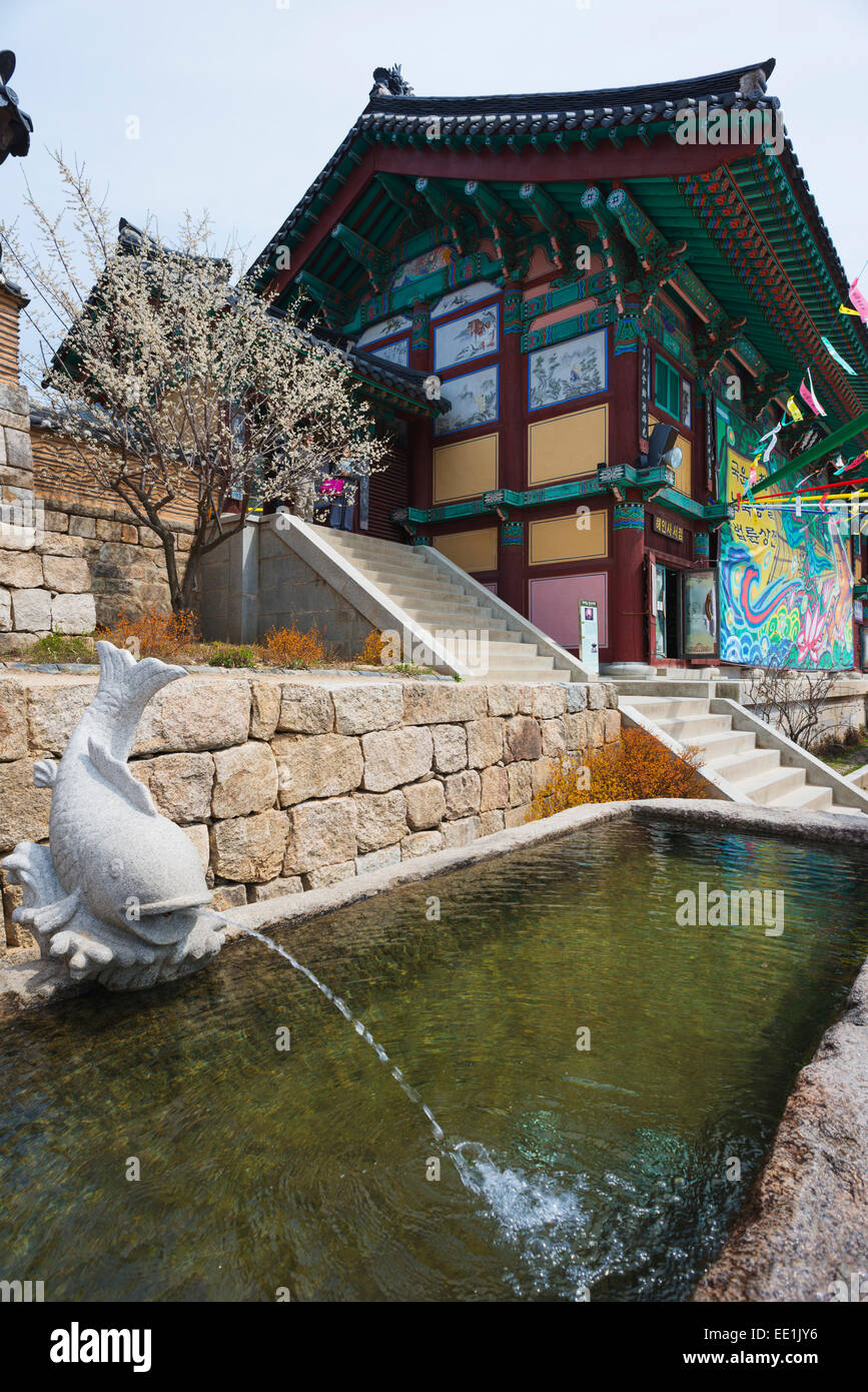 Heian Buddhist temple, UNESCO World Heritage Site, Heiansa, Gayasan National Park, South Korea, Asia Stock Photo