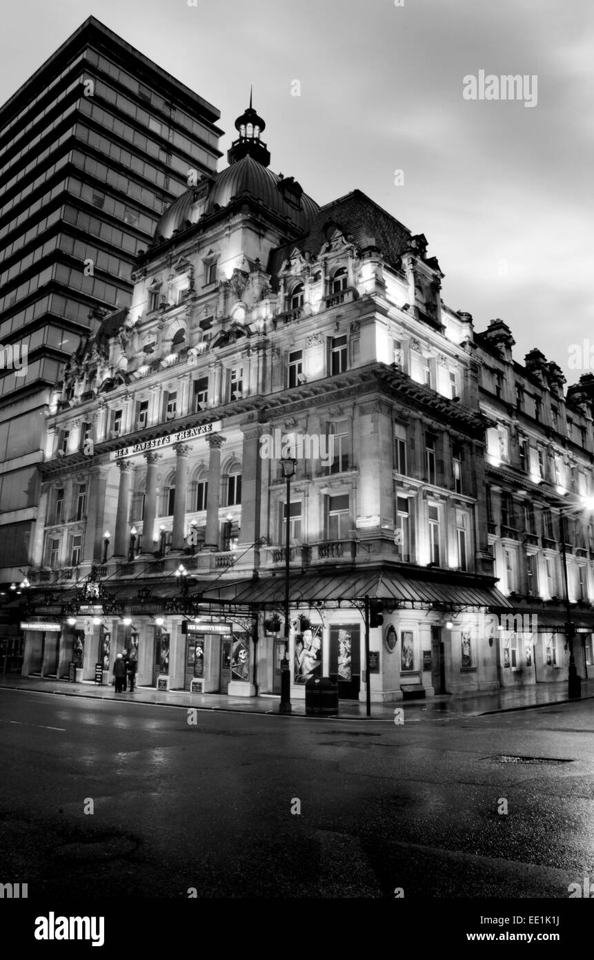 Her Majesty's Theatre, London - Phantom of the Opera Stock Photo