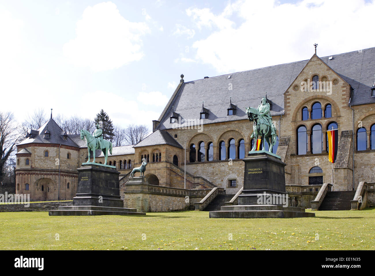 Altstadt, Architektur, Bauwerk, Bauwerke, Deutschland, Fassade, Fassaden, Gebaeude, Goslar, Kaiser, Kaiserpfalz, Niedersachsen, Stock Photo