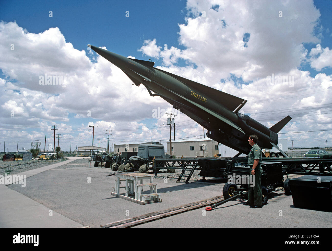 GERMAN AIR DEFENCE NIKE MISSILES, FORT BLISS, UNITED STATES ARMY POST IN  TEXAS, USA Stock Photo - Alamy