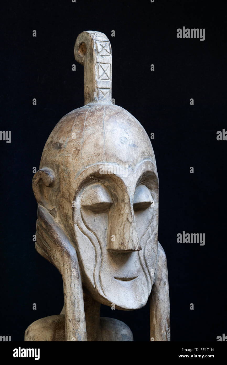 An African Statue Stock Photo - Alamy