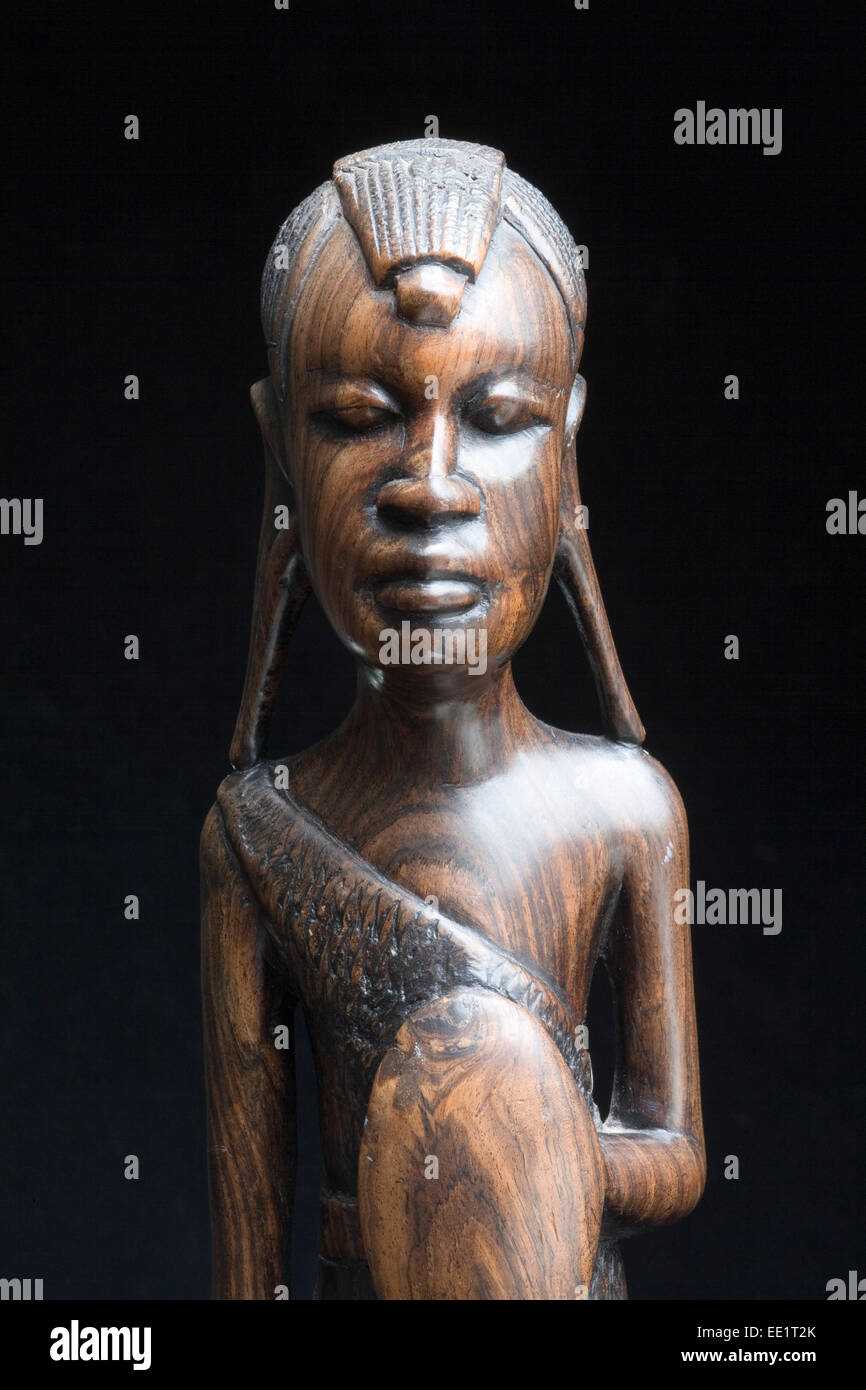 African tribal art figure warrior hi-res stock photography and images ...