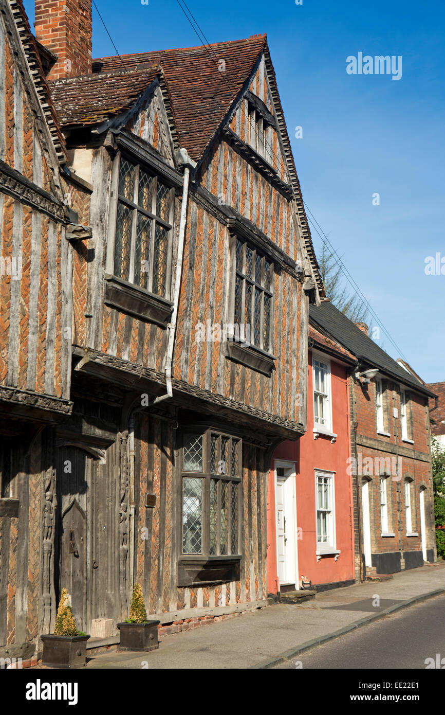 UK England, Suffolk, Lavenham, Water Street, De Vere House, with