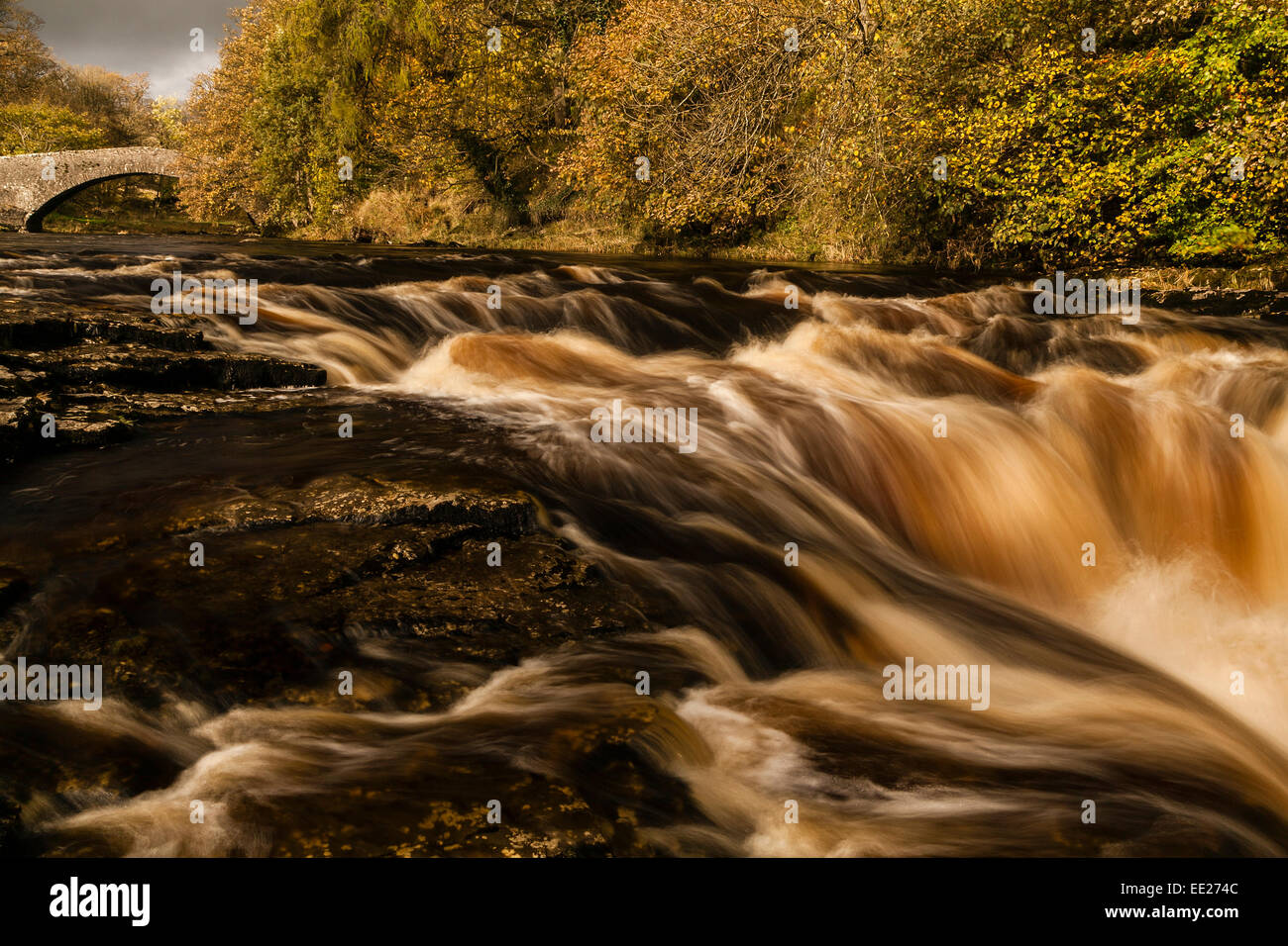 Stainforth Force, yorkshire Stock Photo