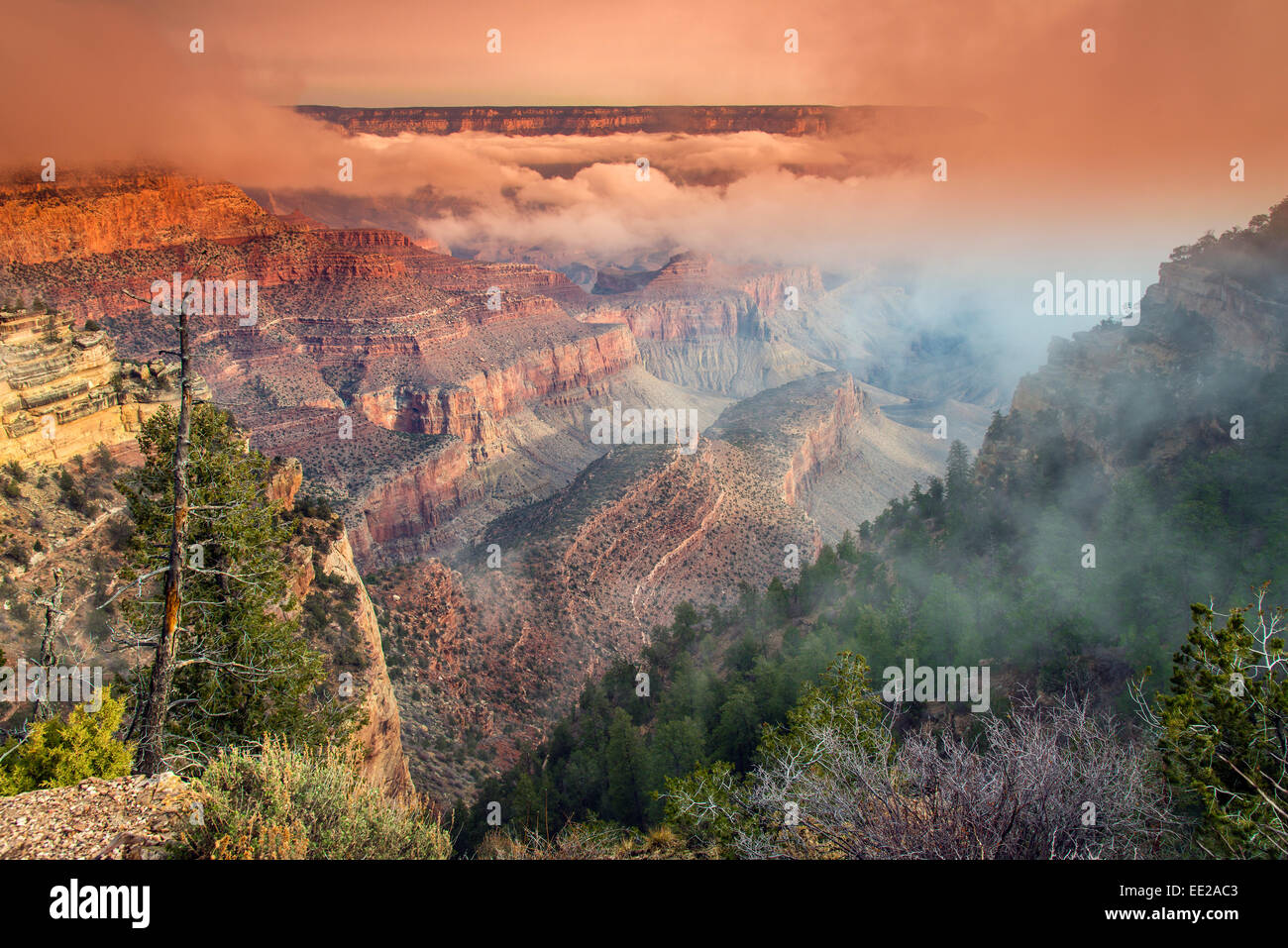 Grand canyon south rim sunrise hires stock photography and images Alamy