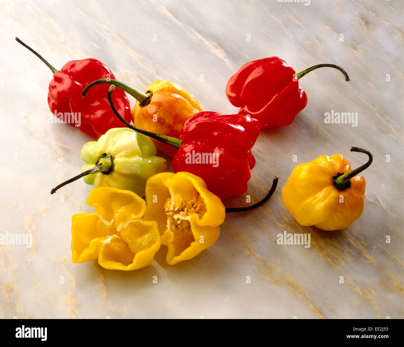 Green scotch peppers hires stock photography and images Alamy