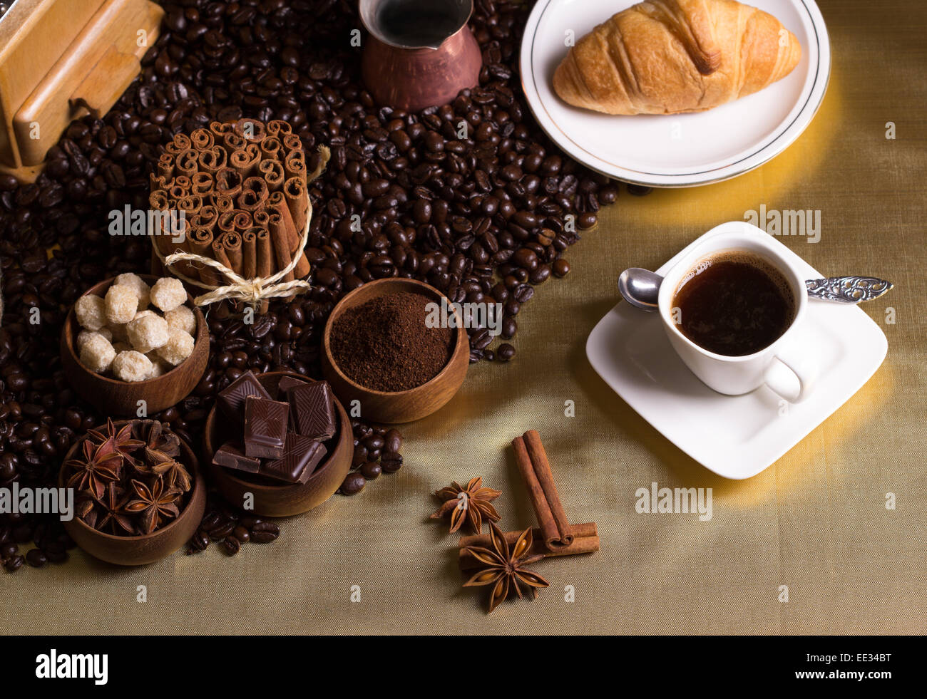 Coffee table Stock Photo