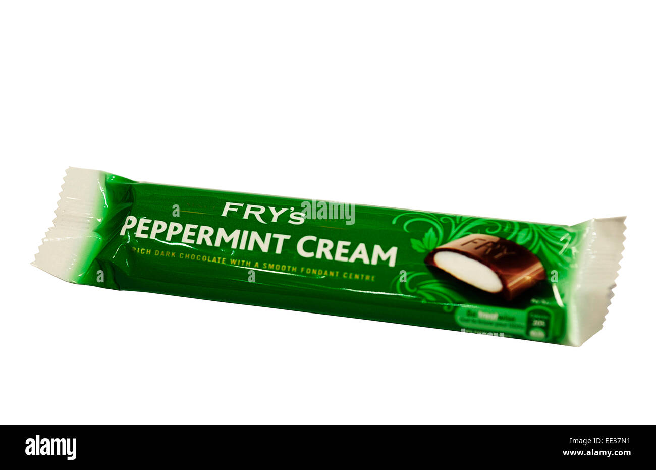 Close-up of Fry's Peppermint cream Stock Photo