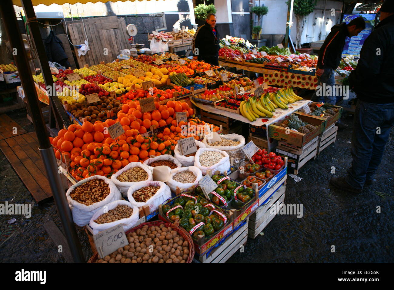 streetmarket Stock Photo