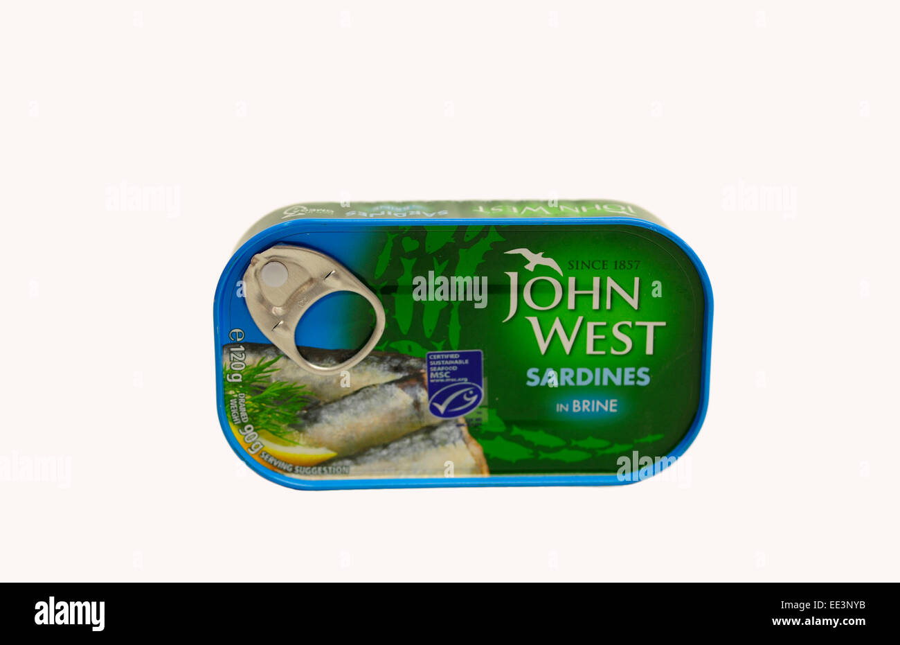 John West Sardines Stock Photo Alamy