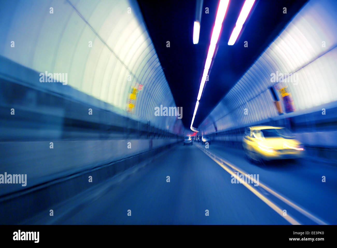 Underground road tunnel hi-res stock photography and images - Alamy