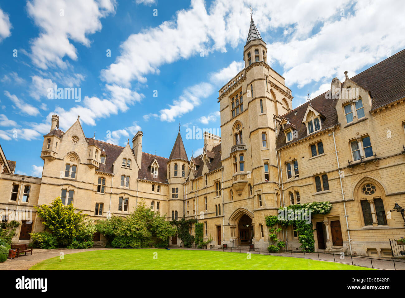 Balliol College. Oxford, England Stock Photo