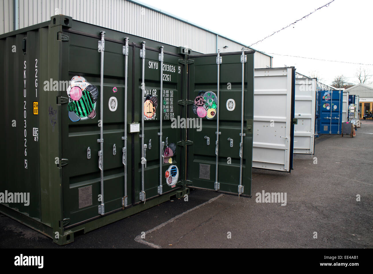 Coventry containers units shops hires stock photography and images Alamy