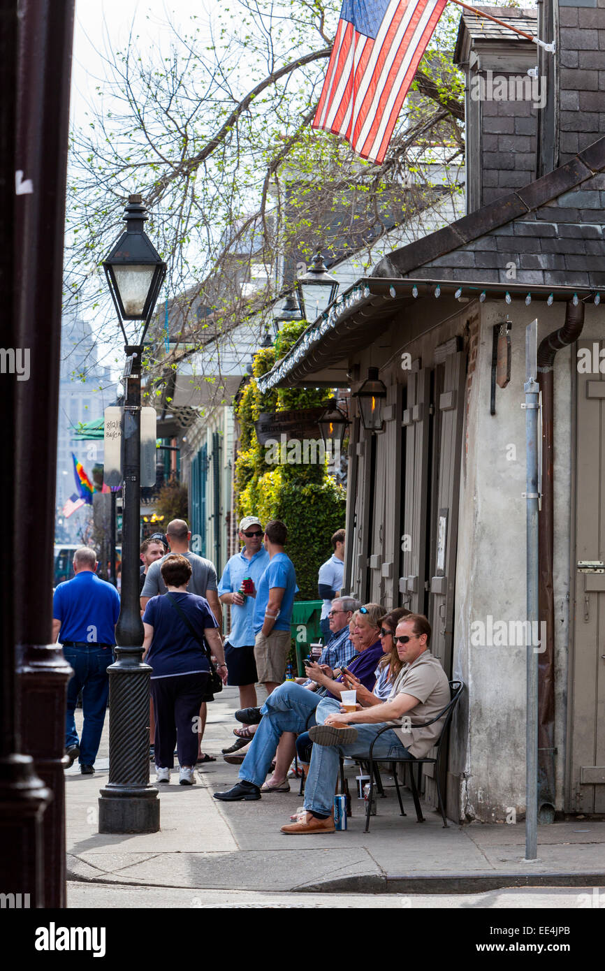 French Quarter, New Orleans, Louisiana. Jean Lafitte's Blacksmith Shop