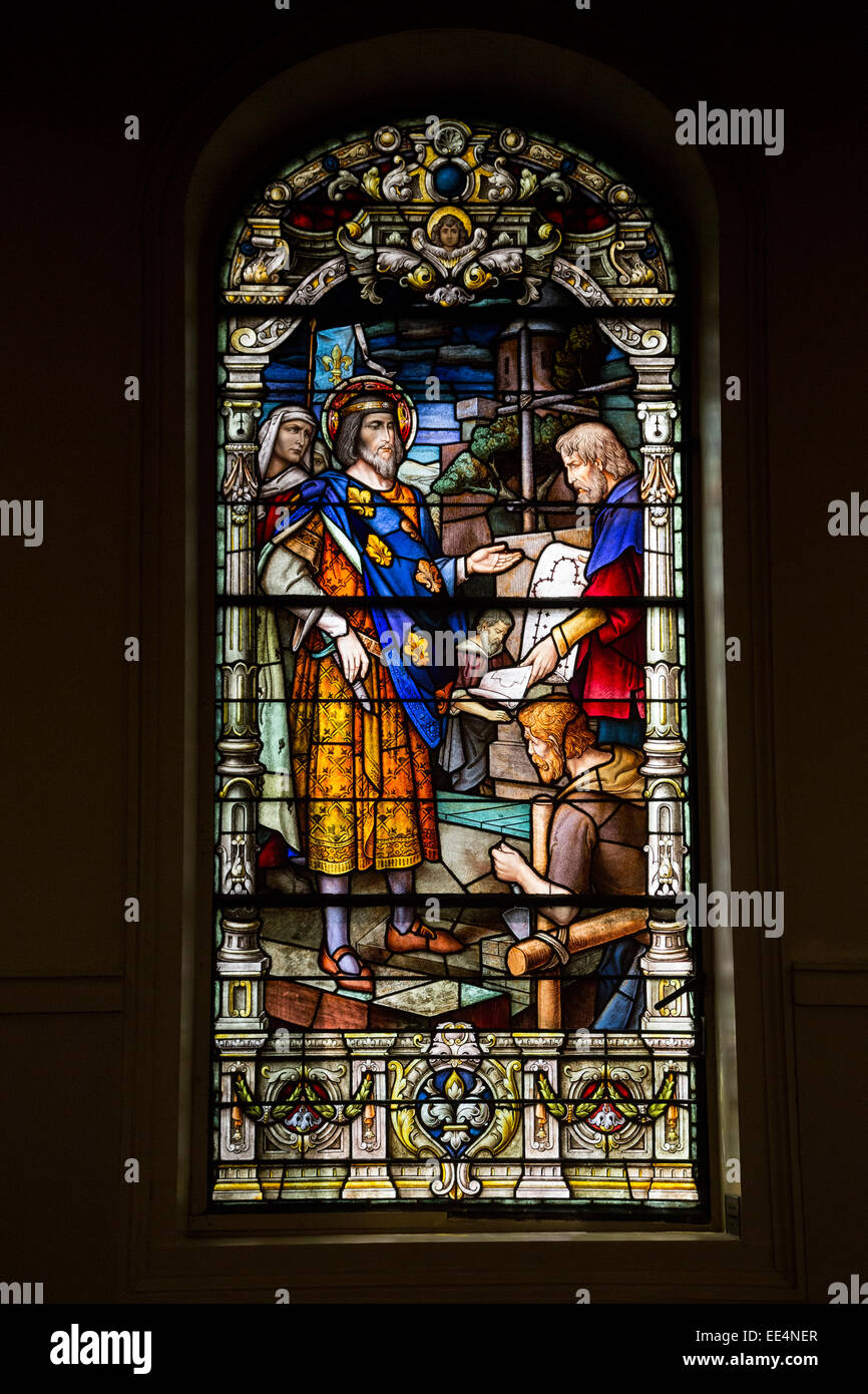 French stained glass window hires stock photography and images Alamy