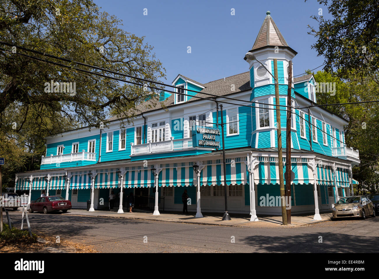 New Orleans, Louisiana. Commander's Palace Restaurant, Garden District
