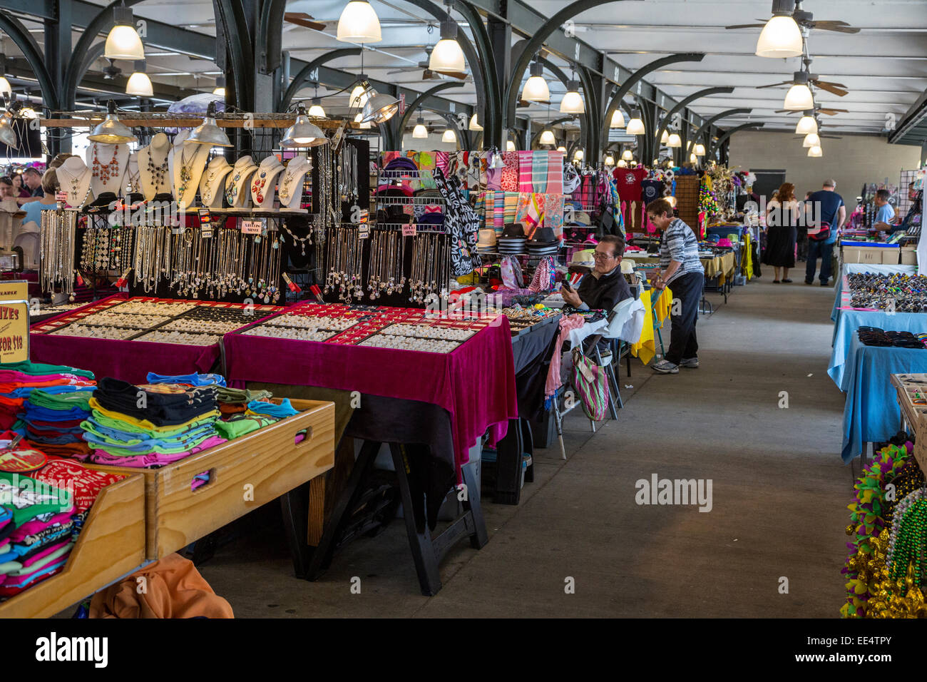 French Quarter, New Orleans, Louisiana. Gifts and Souvenirs of Jewelry