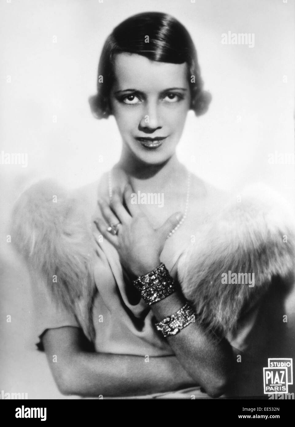 Lily Pons (1898-1976), French-American Soprano Singer and Actress, Portrait, circa 1930 Stock Photo