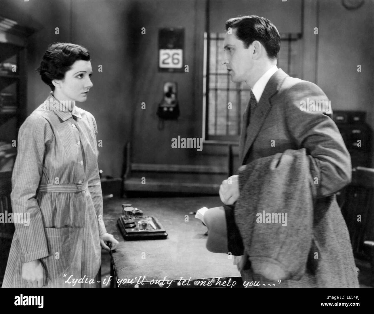 Claudette Colbert, Fredric March, onset of the Film, 