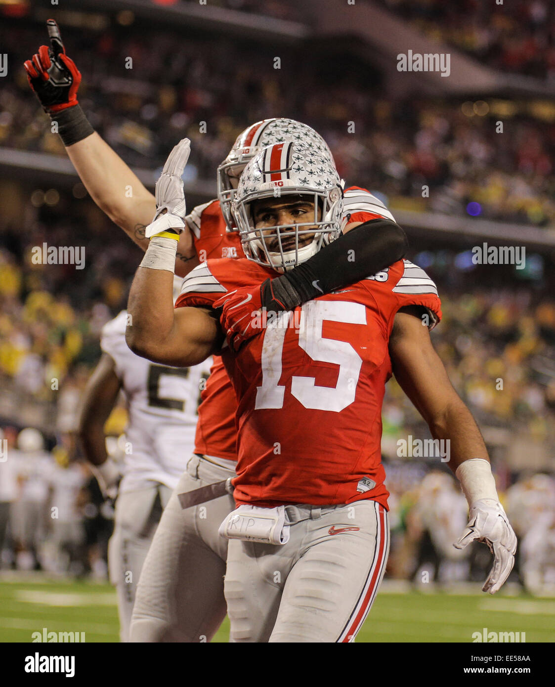 Ohio State beats Oregon 42-20 to win national championship