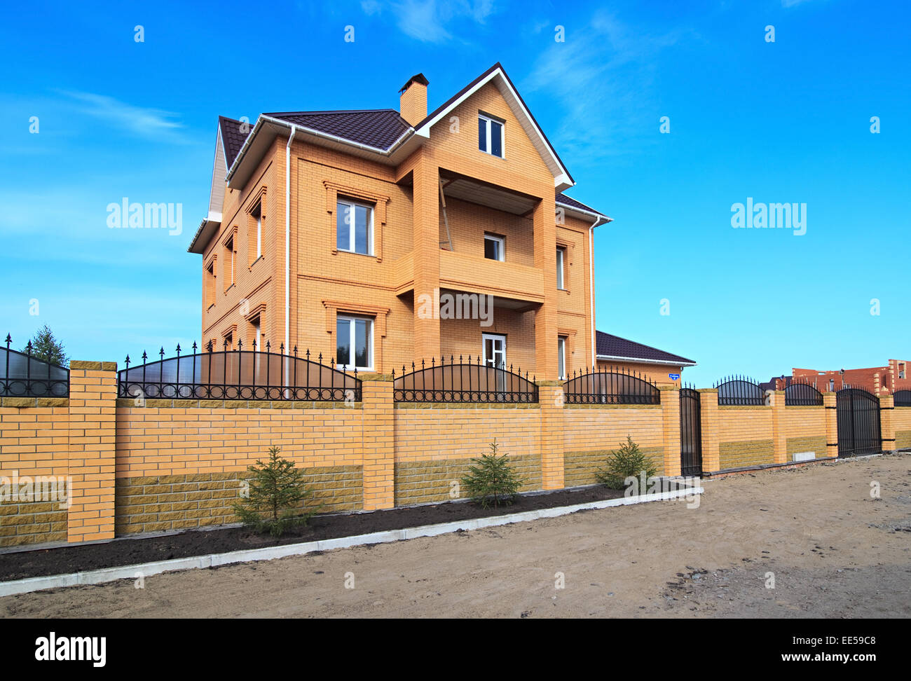 Заборы дома на рублевке