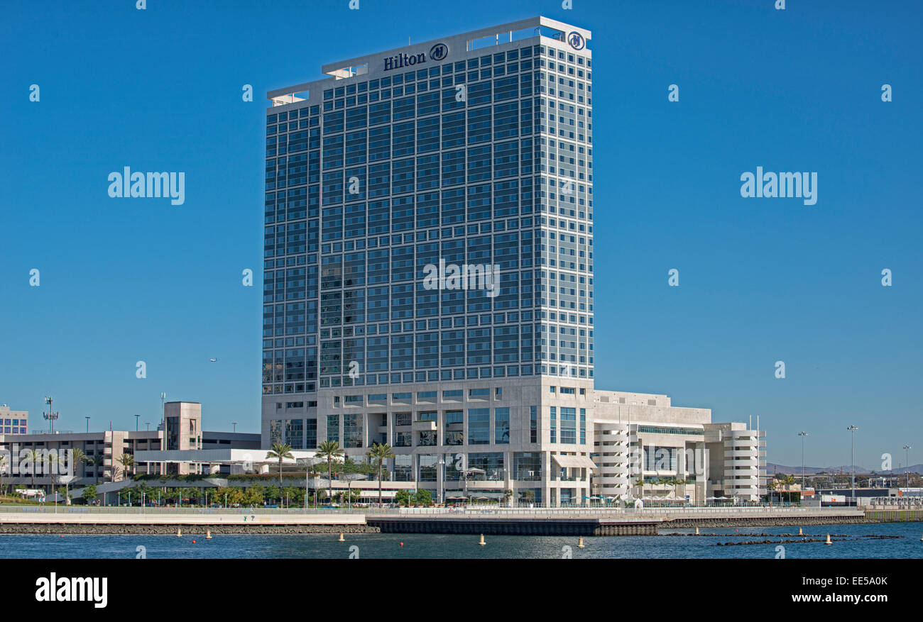 Hilton San Diego Bayfront Hotel, San Diego, California USA Stock Photo