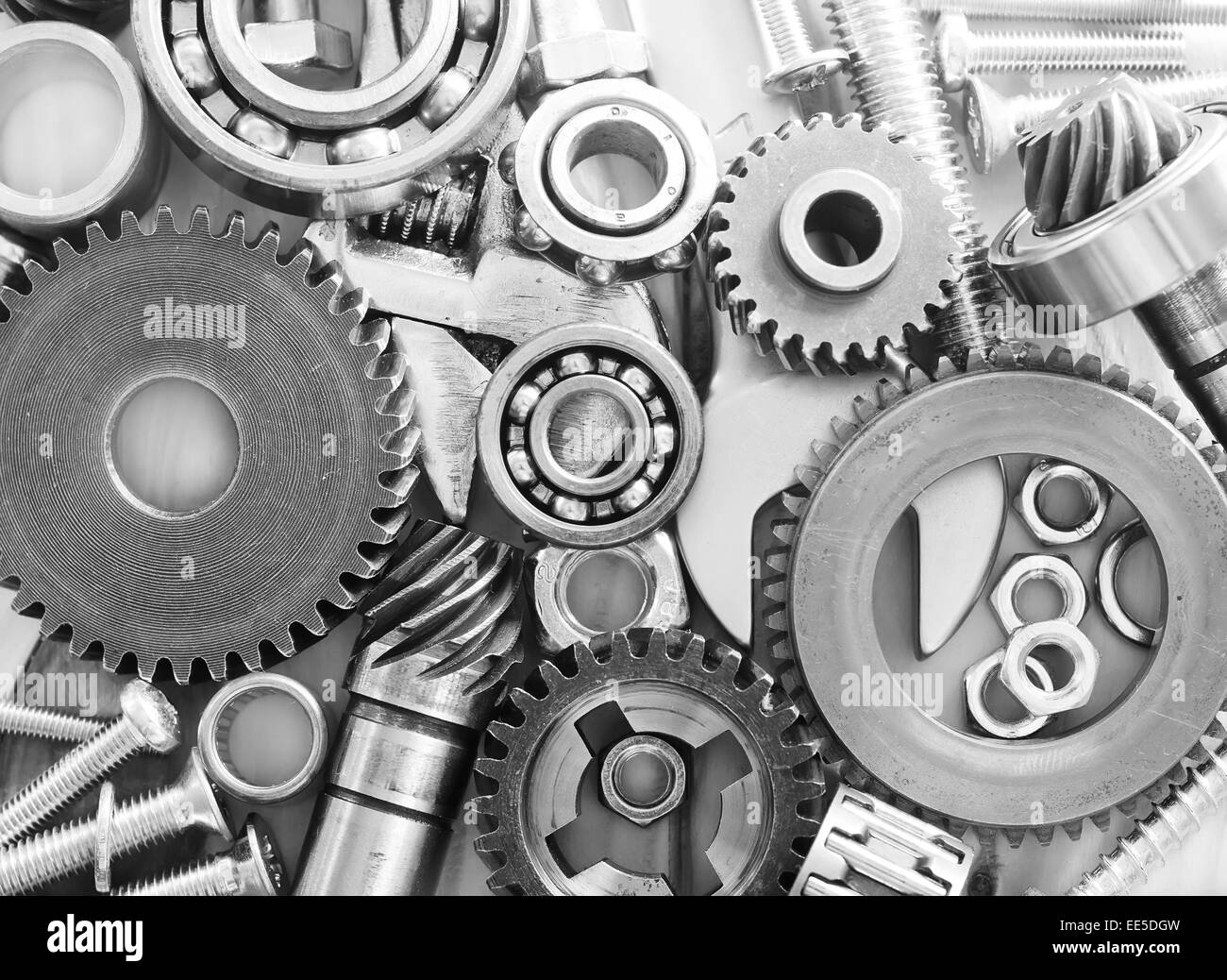 nuts,bolts and gears Stock Photo Alamy