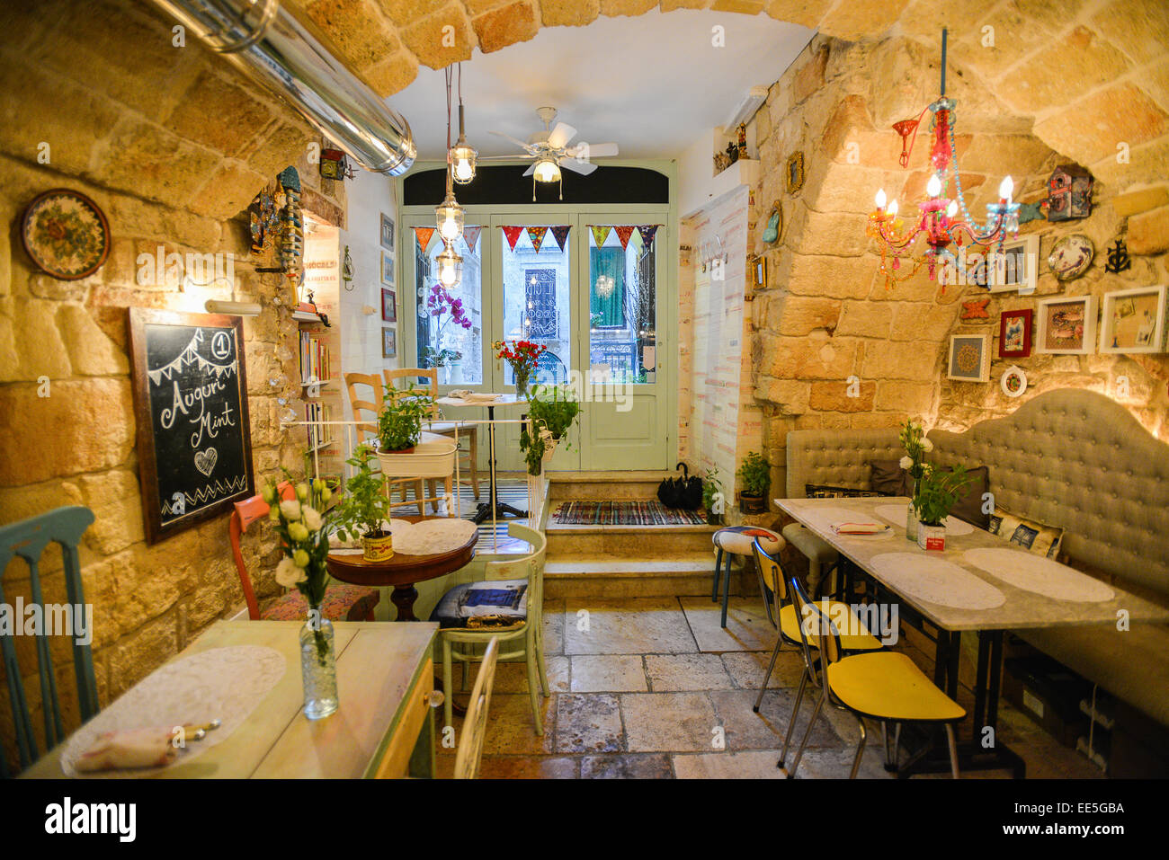 Italy Puglia Apulia Polignano a Mare Mint is a restaurant that uses ...