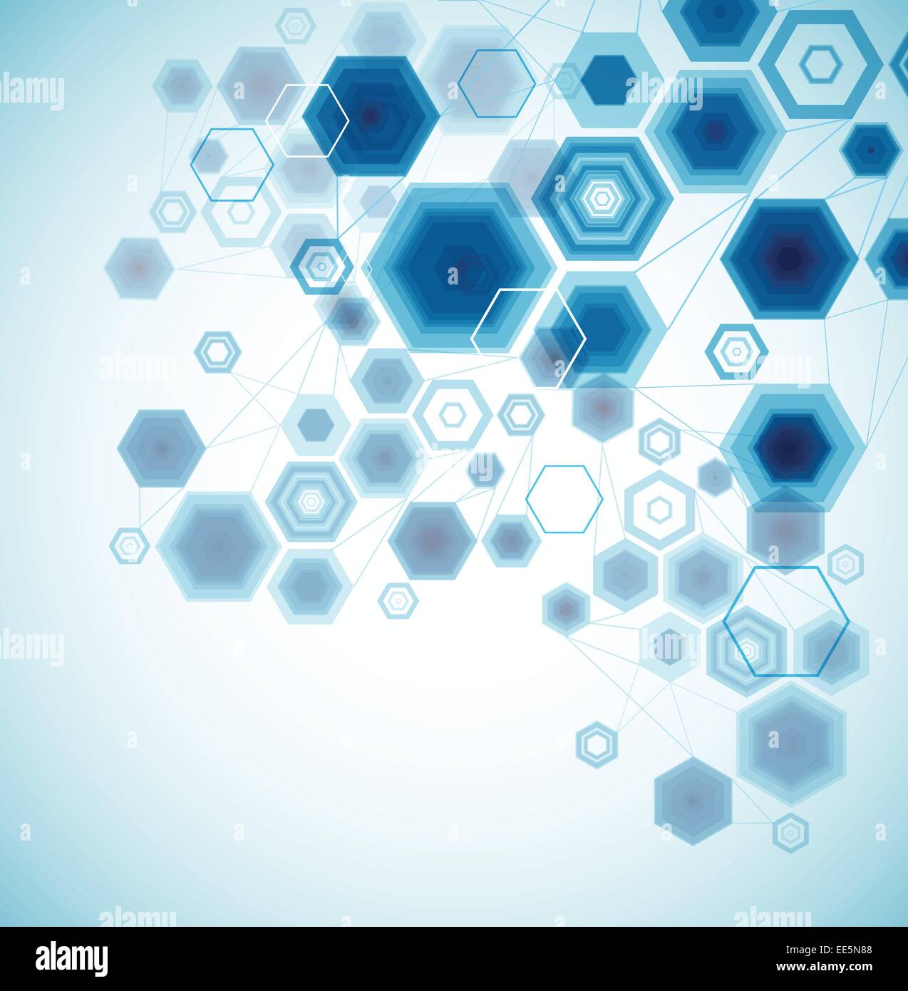 Abstract Hexagonal Background. Vector Stock Vector Image & Art - Alamy