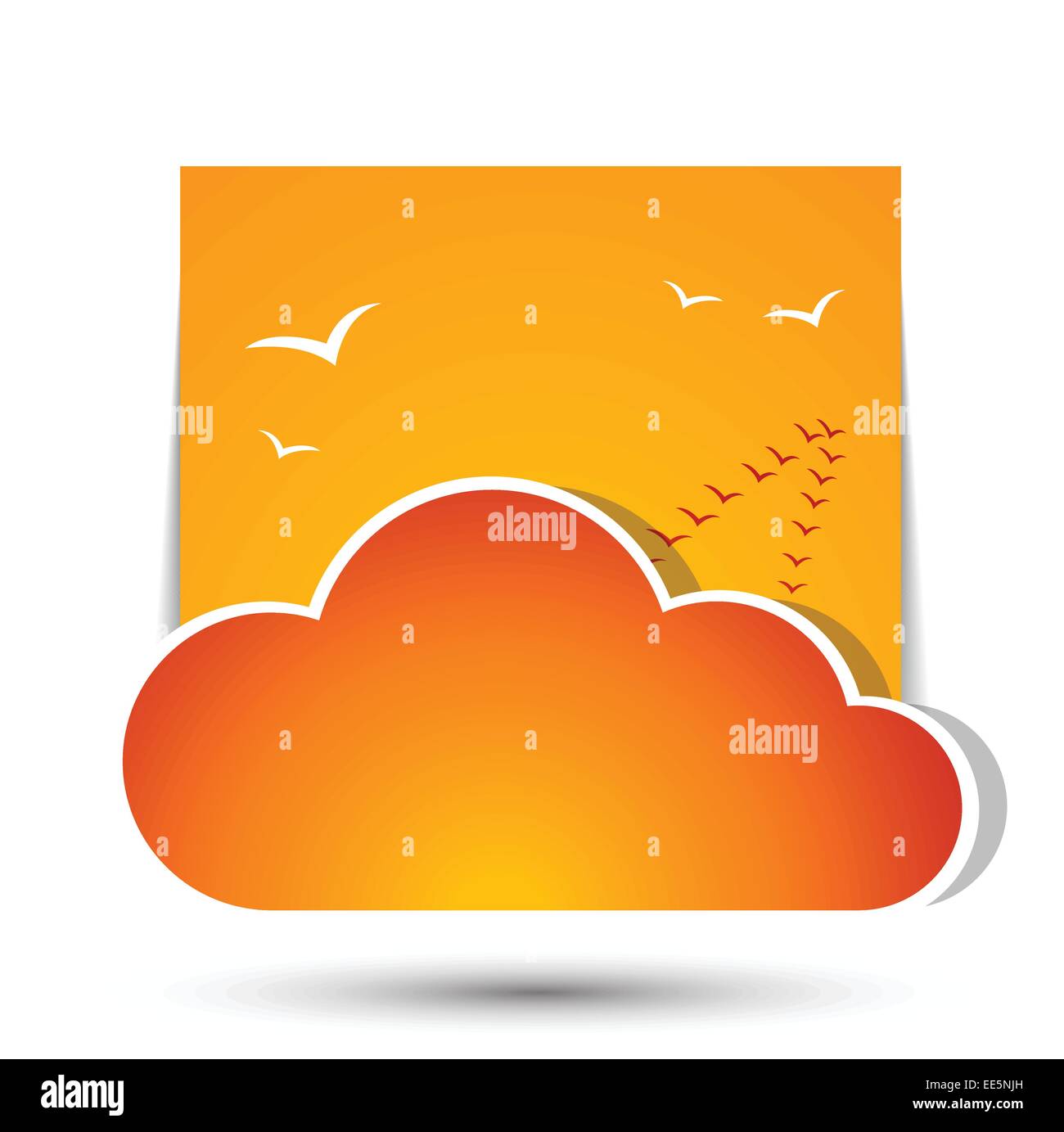 Weather Fall Vector Weather in cloud. Vector. Autumn theme Stock Vector Image & Art - Alamy