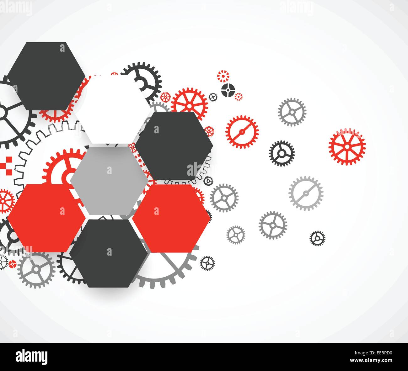 Abstract background with technological elements Stock Vector Image ...