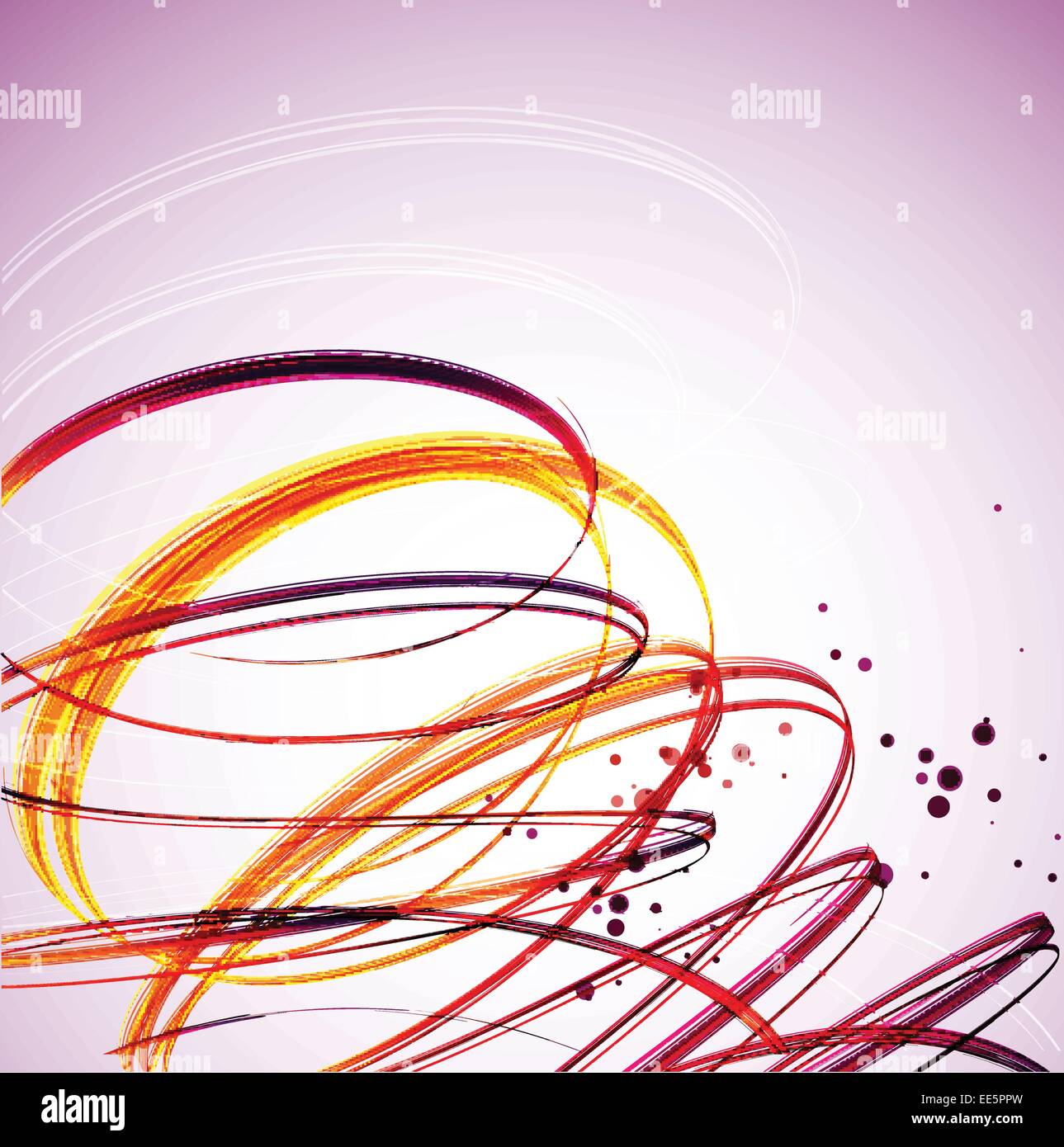 Abstract Pink Wave background. Vector Stock Vector Image & Art - Alamy