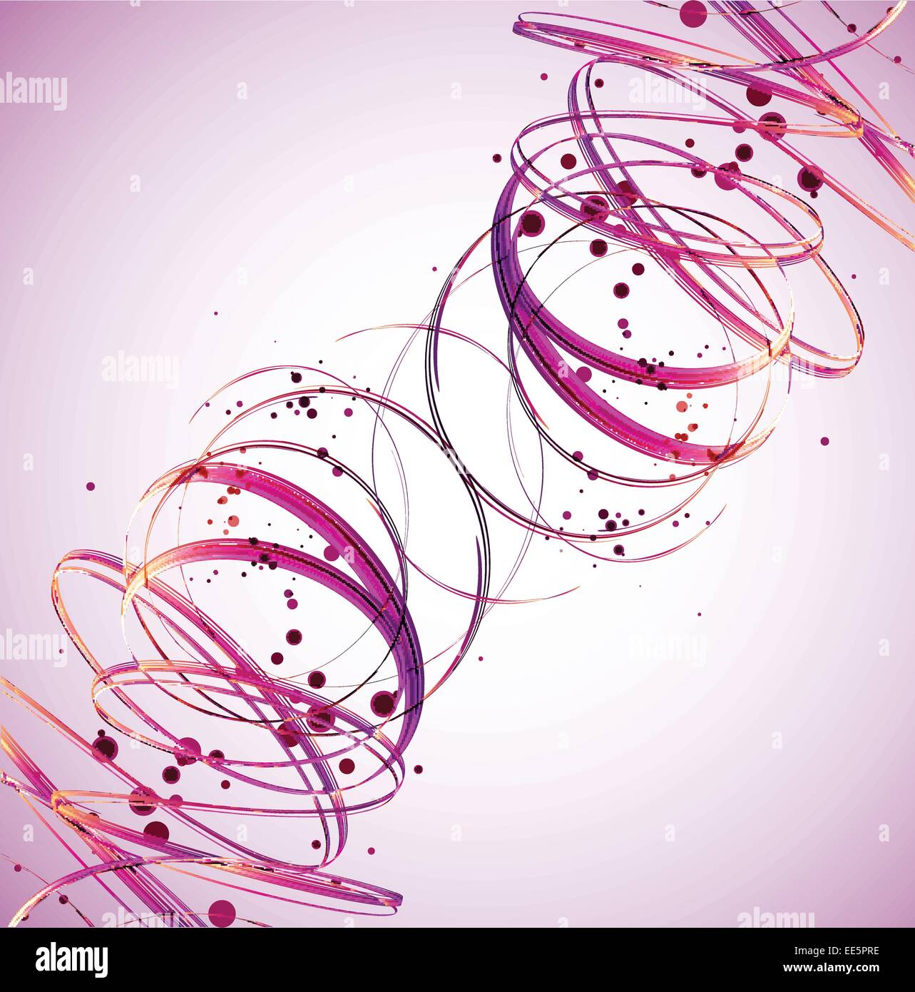 Abstract Pink Wave background. Vector Stock Vector Image & Art - Alamy
