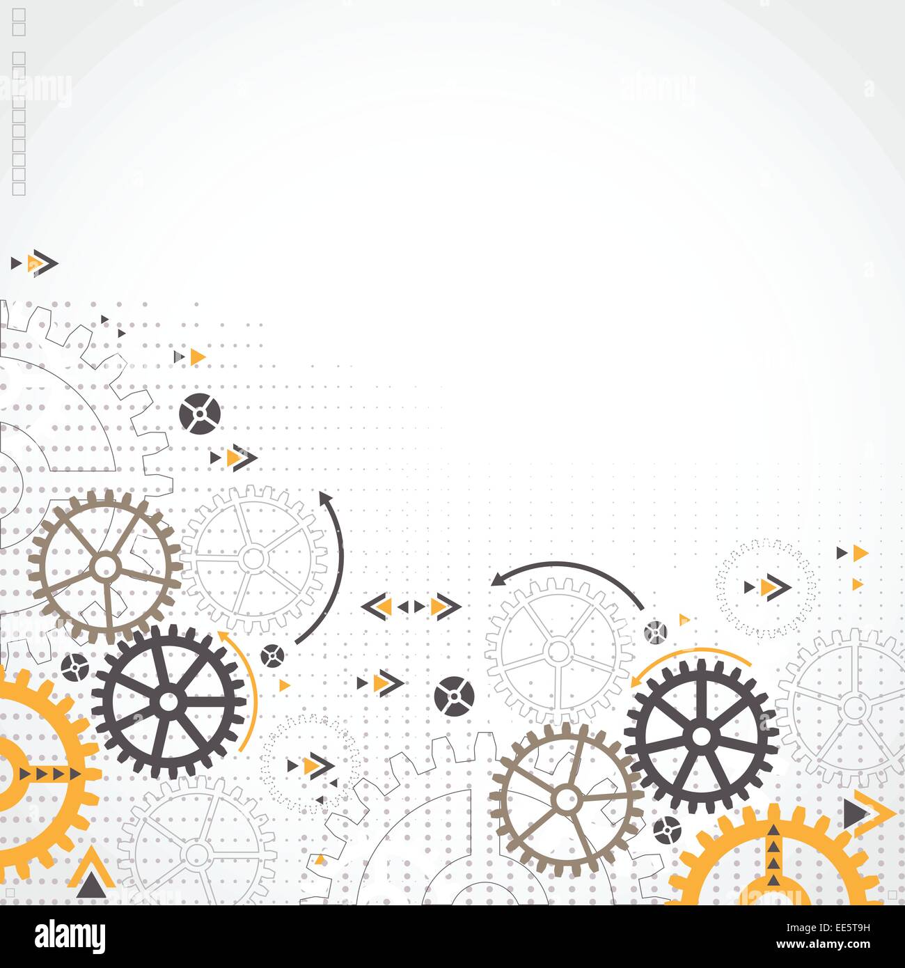Abstract technology background. Cog wheel theme Stock Vector Image ...