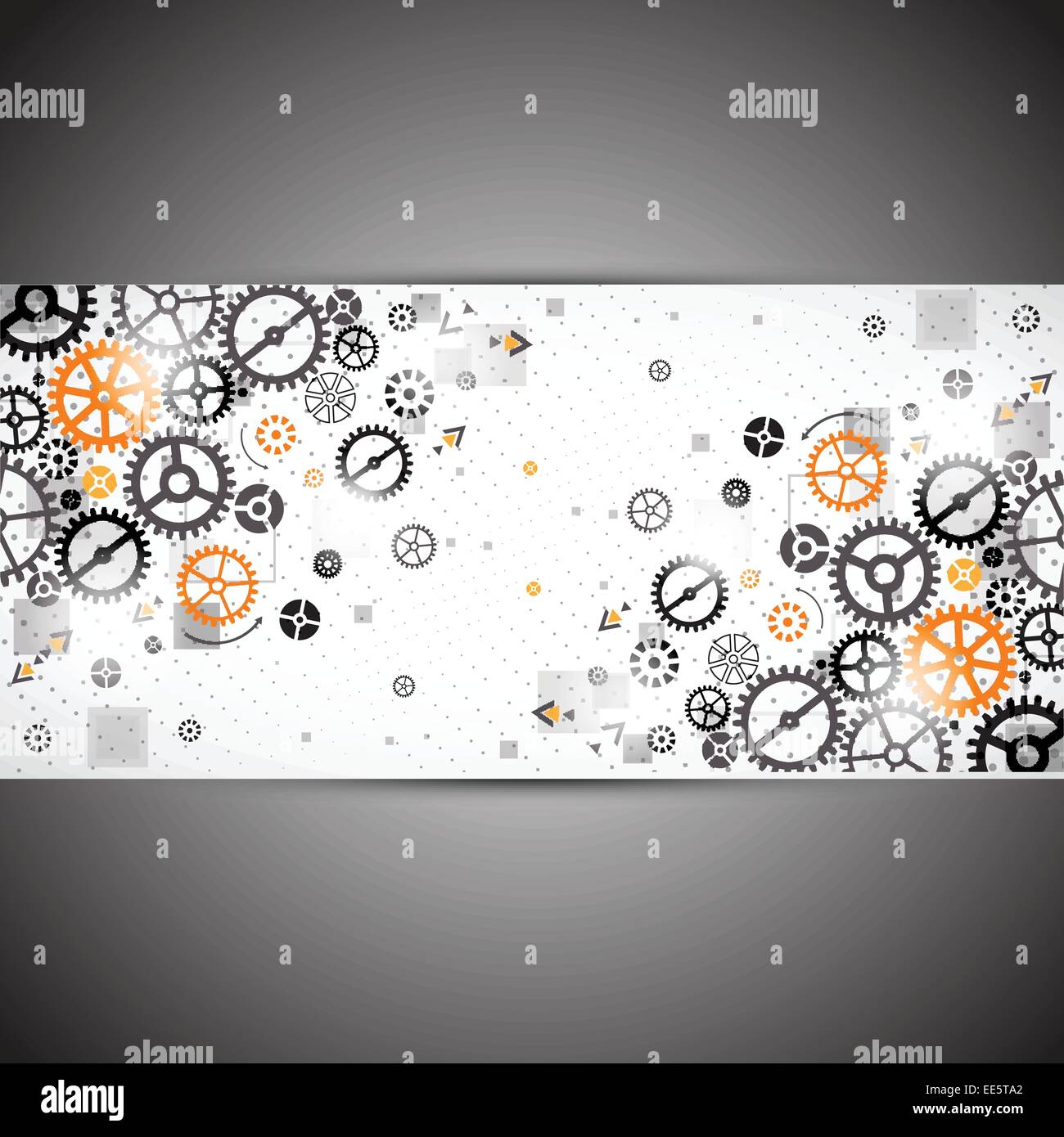 Abstract technology background. Cog wheel theme Stock Vector Image ...