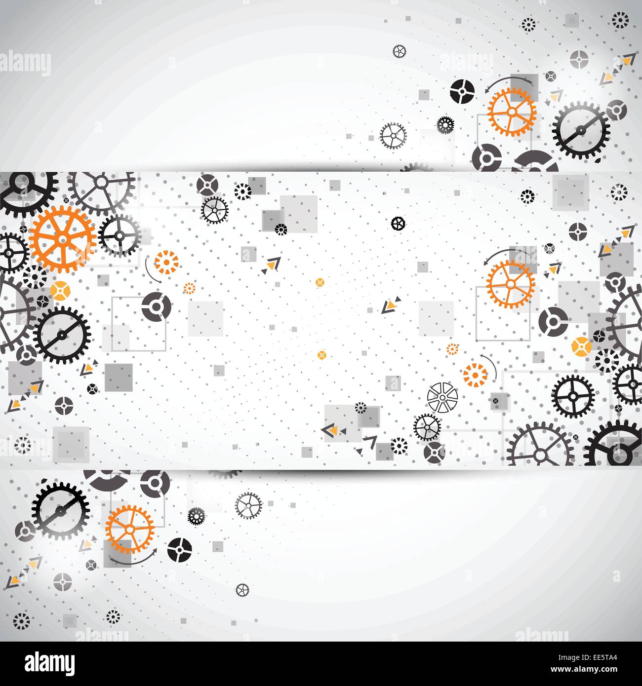 Abstract technology background. Cog wheel theme Stock Vector Image ...