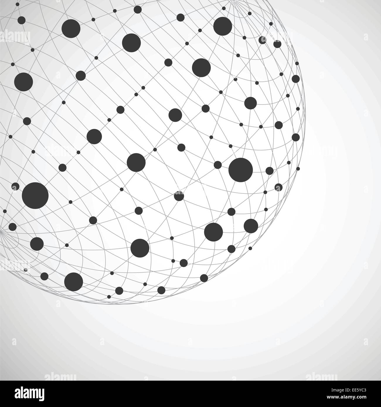 Abstract background. 3d sphere Stock Vector Image & Art - Alamy