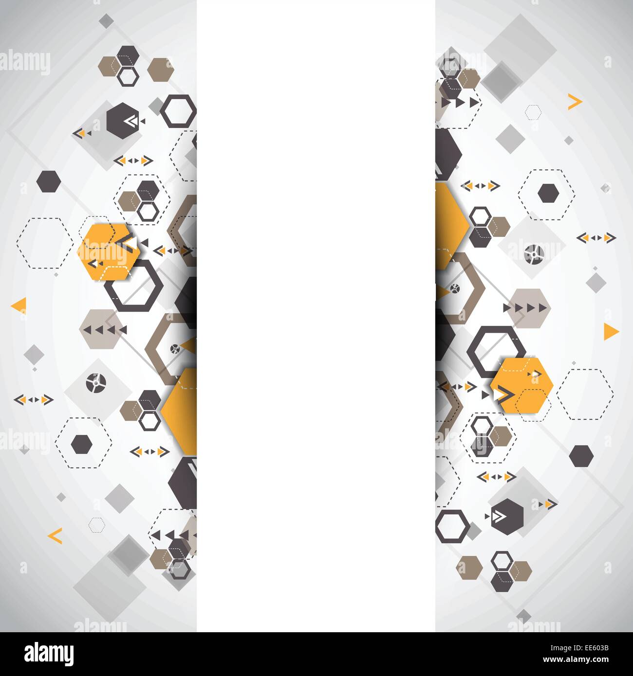 Abstract background with hexagonal shapes Stock Vector Image & Art - Alamy