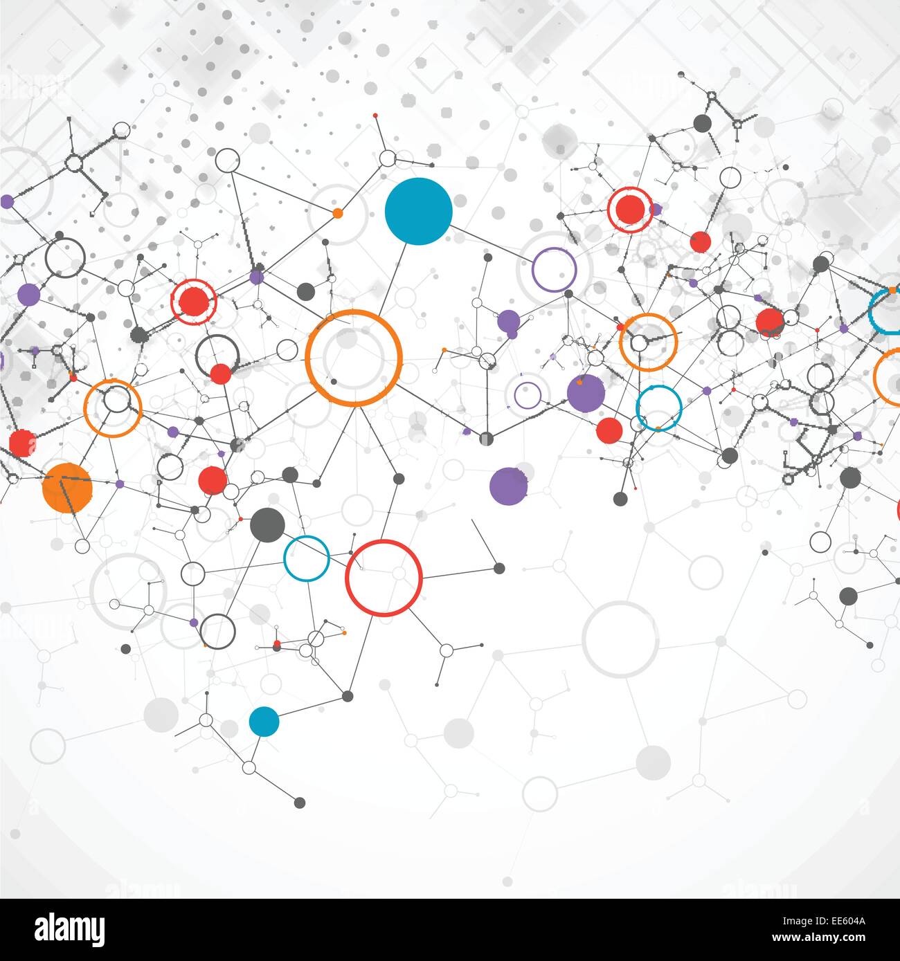 Network color technology communication background Stock Vector Image ...